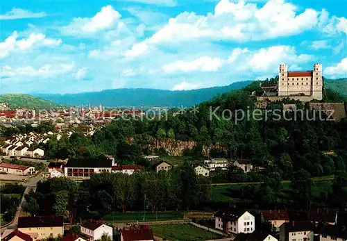 AK / Ansichtskarte Eichstaett Oberbayern mit Willibaldsburg Kat. Eichstaett