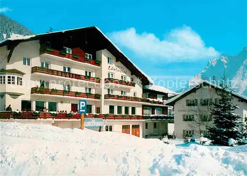 AK / Ansichtskarte Lermoos Tirol Hotel Edelweiss Kat. Lermoos