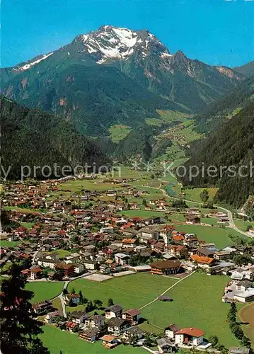 AK / Ansichtskarte Mayrhofen Zillertal mit Gruenberg Kat. Mayrhofen