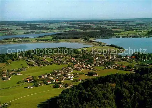 AK / Ansichtskarte Mattsee Salzburg Fliegeraufnahme Kat. Mattsee