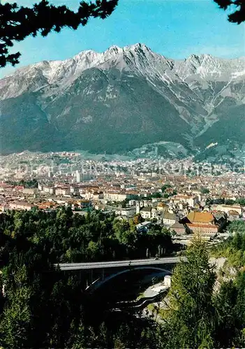 AK / Ansichtskarte Innsbruck Sillbruecke Berg Isel Brennerautobahn Brandjoch Kat. Innsbruck