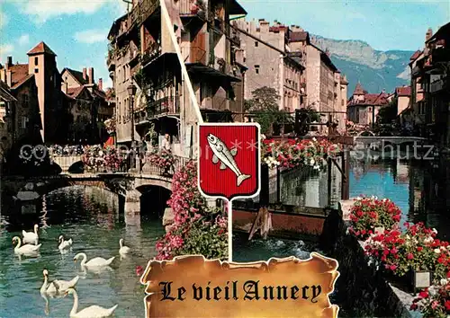 AK / Ansichtskarte Le Vieil Annecy Pittoresque des vieilles pierres sur le canal Le Thiou