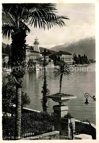 AK / Ansichtskarte Gardone Riviera Lago di Garda Panorama Kat. Italien