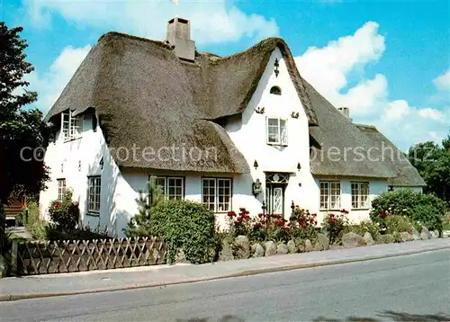 AK / Ansichtskarte Keitum Sylt Altes Friesenhaus Kat. Sylt Ost