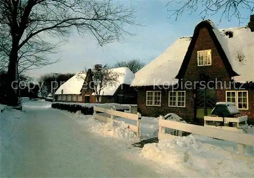 AK / Ansichtskarte Sylt Wintermotiv Kat. Sylt Ost