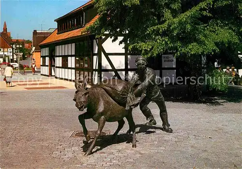 AK / Ansichtskarte Bad Sassendorf Salzesel Skulptur Kat. Bad Sassendorf