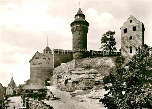 AK / Ansichtskarte Nuernberg Burg Himmelstor Vestnerturm  Kat. Nuernberg