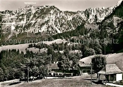 AK / Ansichtskarte Schoenau Koenigssee Gasthaus Vorderbrand Kehlstein Kat. Schoenau a.Koenigssee