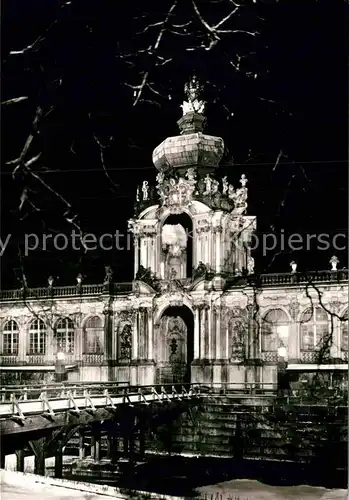 AK / Ansichtskarte Dresden Zwinger Kronentor  Kat. Dresden Elbe