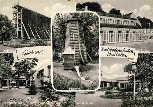 AK / Ansichtskarte Bad Westernkotten Saline Kurhaus Kurmittelhaus Wandelhalle  Kat. Erwitte