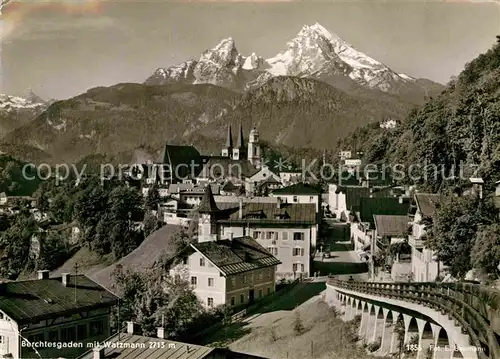 AK / Ansichtskarte Berchtesgaden Watzmann  Kat. Berchtesgaden