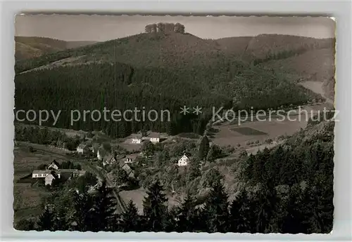 AK / Ansichtskarte Sassmannshausen Panorama Kat. Bad Laasphe