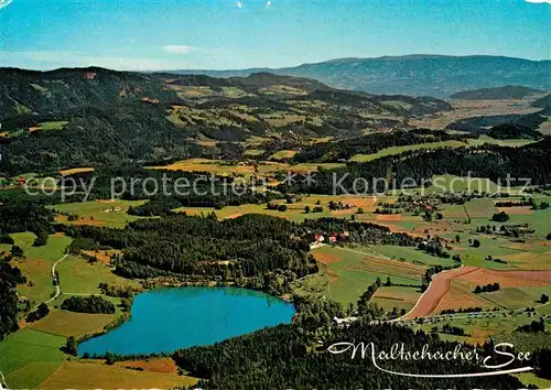 AK / Ansichtskarte Maltschachersee Fliegeraufnahme mit Feriendorf Briefelsdorf Kat. Feldkirchen in Kaernten