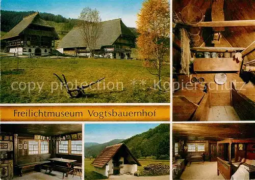 AK / Ansichtskarte Gutachtal Freilichtmuseum Vogtsbauernhof Lorenzenhof mit Speicher Kat. Gutach