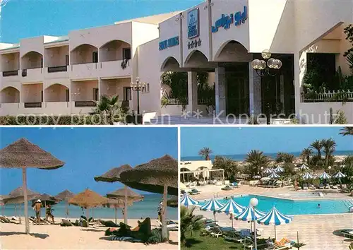 AK / Ansichtskarte Midoun Hotel Strand Schwimmbad