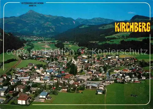 AK / Ansichtskarte Kirchberg Tirol Fliegeraufnahme Kat. Kirchberg in Tirol