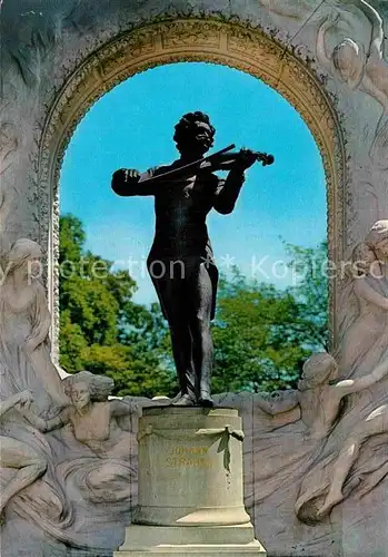 AK / Ansichtskarte Wien Johann Strauss Denkmal Statue Kat. Wien