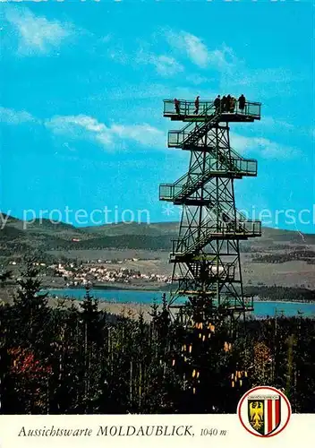 AK / Ansichtskarte Ulrichsberg Oberoesterreich Aussichtswarte Moldaublick Kat. Ulrichsberg