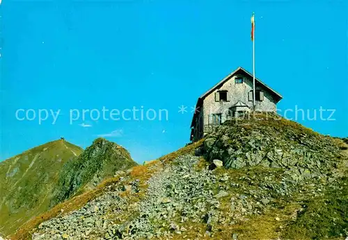 AK / Ansichtskarte Schwaz Tirol Kellerjochhaus Kellerjochgipfel Kapelle Tuxer Alpen Kat. Schwaz