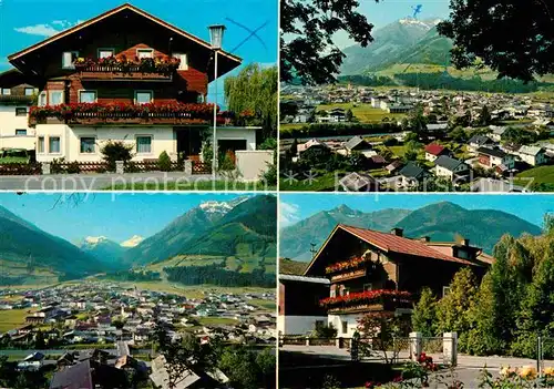 AK / Ansichtskarte Mittersill Oberpinzgau Landhaus Kuntscher Gesamtansicht mit Alpenpanorama Kat. Mittersill