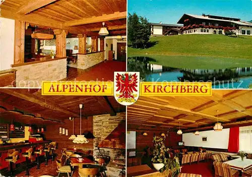 AK / Ansichtskarte Kirchberg Tirol Alpenhof Restaurant Bar Kat. Kirchberg in Tirol