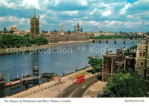 AK / Ansichtskarte London Parlament Themse  Kat. City of London