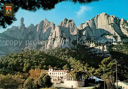 AK / Ansichtskarte Montserrat Kloster Gesamtansicht  Kat. Spanien