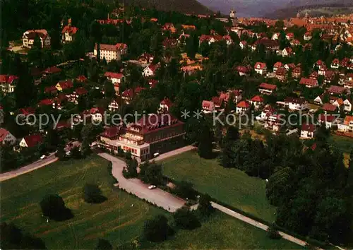 AK / Ansichtskarte Freudenstadt Fliegeraufnahme Hotel Posterholungsheim Kat. Freudenstadt