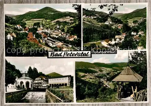 AK / Ansichtskarte Bad Peterstal Griesbach Panorama Teilansichten Kat. Bad Peterstal Griesbach