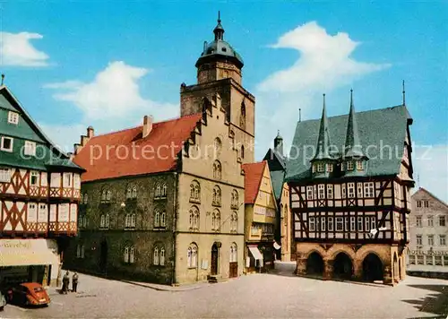 AK / Ansichtskarte Alsfeld Marktplatz Kat. Alsfeld