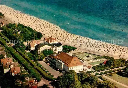 AK / Ansichtskarte Travemuende Ostseebad Fliegeraufnahme Kat. Luebeck