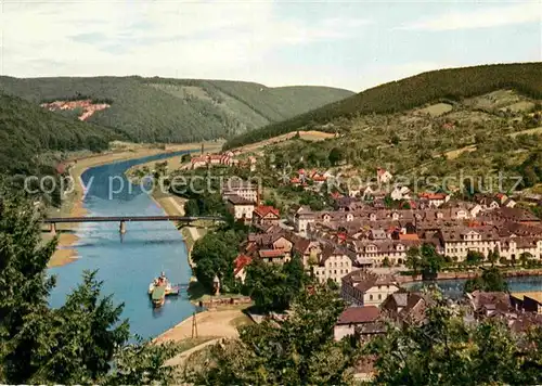 AK / Ansichtskarte Bad Karlshafen Weserbergland Panorama Kat. Bad Karlshafen