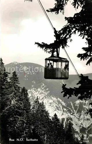 AK / Ansichtskarte Seilbahn Rax  Kat. Bahnen