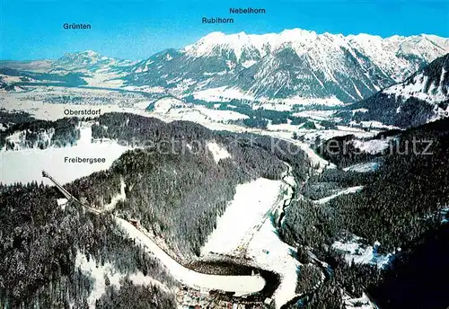 AK / Ansichtskarte Ski Flugschanze Heini Klopfer Oberstdorf  Kat. Sport