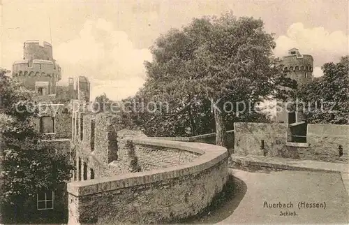 AK / Ansichtskarte Auerbach Bergstrasse Schloss Kat. Bensheim