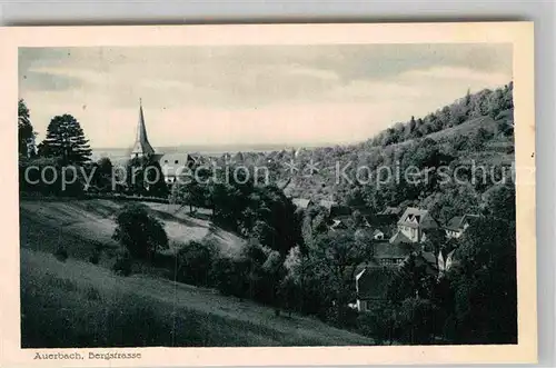 AK / Ansichtskarte Auerbach Bergstrasse Panorama Kat. Bensheim