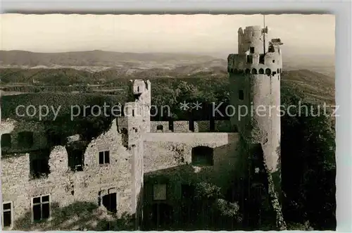 AK / Ansichtskarte Auerbach Bergstrasse Burgrestaurant Auerbacher Schloss Kat. Bensheim