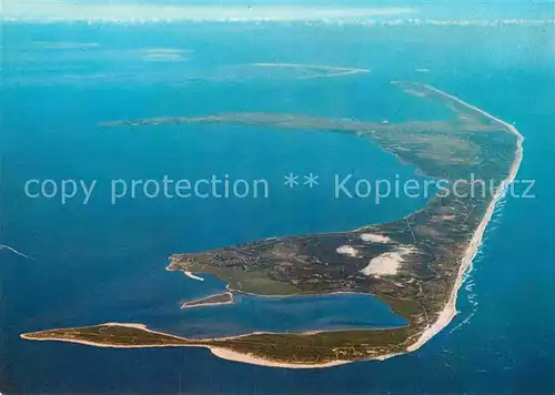 AK / Ansichtskarte Insel Sylt vom Norden gesehen Fliegeraufnahme Kat. Westerland