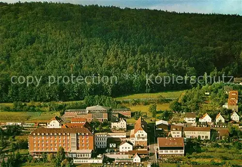 AK / Ansichtskarte Wehrda Marburg Lahn Diakoniekrankenhaus Fliegeraufnahme Kat. Marburg