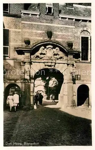 AK / Ansichtskarte Den Haag Binnenhof  Kat. s Gravenhage