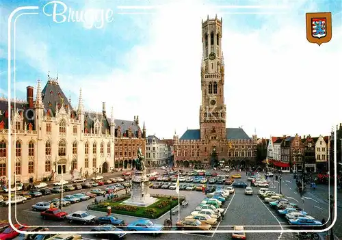AK / Ansichtskarte Bruegge West Vlaanderen Marktplatz Kat. Bruges