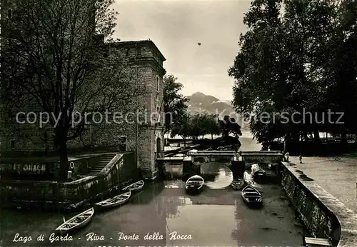 AK / Ansichtskarte Riva del Garda  Burgbruecke Kat. 