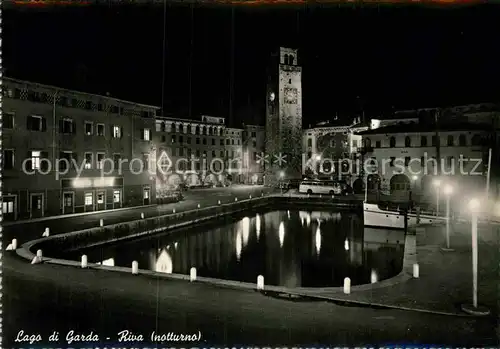 AK / Ansichtskarte Riva del Garda Nokoturno Kat. 