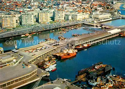 AK / Ansichtskarte Boulogne sur Mer Fliegeraufnahme Hafen Kat. Boulogne sur Mer