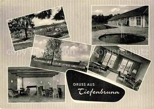 AK / Ansichtskarte Tiefenbrunn Kurhaus Kat. Seefeld