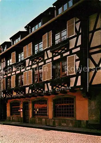 AK / Ansichtskarte Obernai Bas Rhin Hotel Restaurant de la Cigogne Kat. Obernai