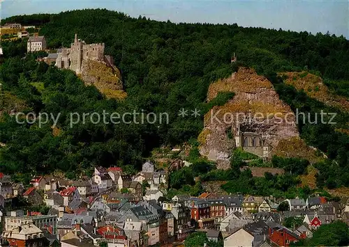 AK / Ansichtskarte Idar Oberstein Felsenkirche Schlossruinen Kat. Idar Oberstein