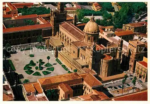 AK / Ansichtskarte Palermo Sicilia Fliegeraufnahme Kathedrale Kat. Palermo