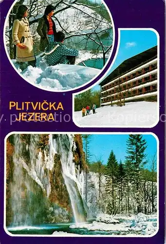 AK / Ansichtskarte Jezera Kroatien Plitvicka Jezera Kat. Kroatien