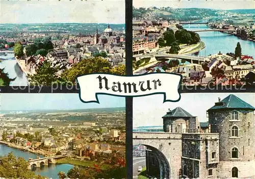 AK / Ansichtskarte Namur sur Meuse Teilansichten
